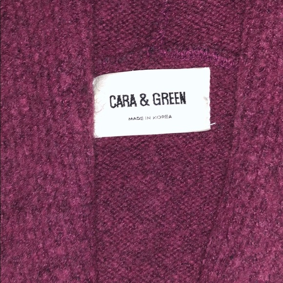 Cara&Green Premium Korean Wool Trench Coat - Picture 3 of 3